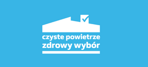 Logo programu czyste powietrze