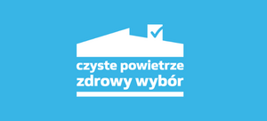 Logo programu czyste powietrze