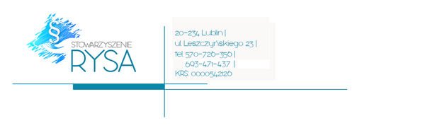 Przypominamy, że w dalszym ciągu są udzielane porady prawne i psychologiczne przez Jednostkę Specjalistycznego Poradnictwa - Stowarzyszenie „Rysa”