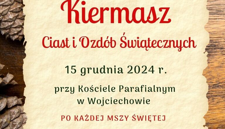 Kiermasz Ciast i Ozdób Świątecznych