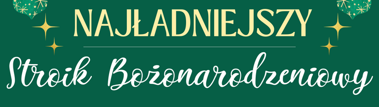 Konkursu Wójta Gminy Wojciechów pn. „Najładniejszy Stroik Bożonarodzeniowy” 