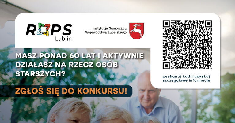 Zaproszenie do udziału w konkursach Gmina przyjazna Seniorom i Aktywny Senior