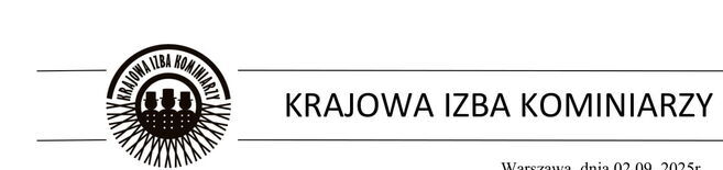 Komunikat Prezesa Krajowej Izby Kominiarzy - rozpoczęcie sezonu ogrzewczego 2025/2026