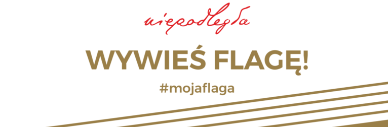 Część plakatu - Wywieś flagę