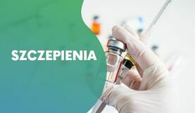 zdjęcie szczepionka i napis szczepienia