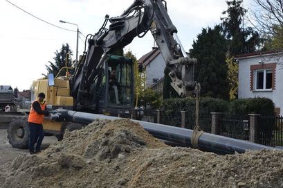Ostatni etap prac kanalizacyjnych przy ul. Słowiańskiej w Żarowie