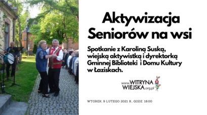 Webinar "Aktywizacja seniorów na wsi"
