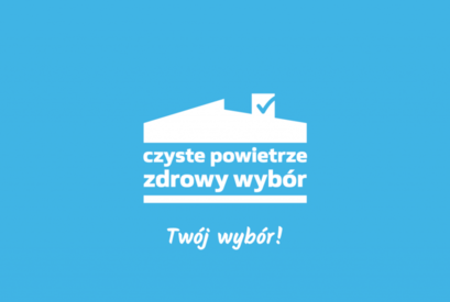 Logo Czyste Powietrze - zdrowy wybór Twój Wybór