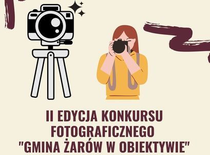 II edycja konkursu fotograficznego "Gmina Żarów w obiektywie" plakat