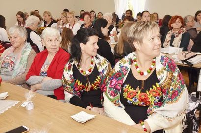 Kobiety podczas Dnia Kobiet Wiejskich w Imbramowicach