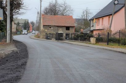 Wyremontowana droga w Przyłęgowie