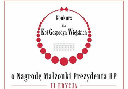 plakat Konkurs dla KGW o nagrodę Małżonki Prezydenta RP
