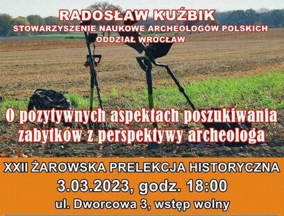 XXII Żarowska Prelekcja Historyczna