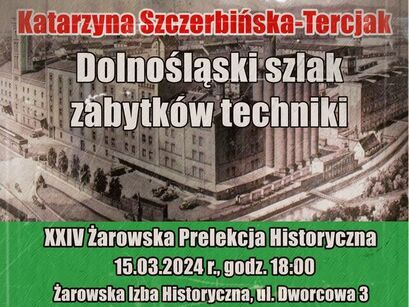 Żarowska Izba Historyczna zaprasza na prelekcje historyczne