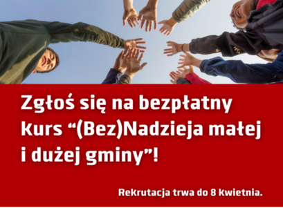 Sieć Obywatelska Watchdog Polska zaprasza mieszkańców do udziału w bezpłatnym kursie