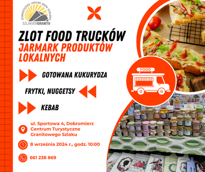 Zlot food trucków i jarmark produktów lokalnych