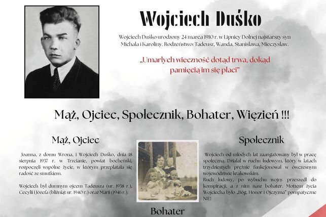 Uroczystości pogrzebowe śp. Wojciecha Duśko w Wierzbnej