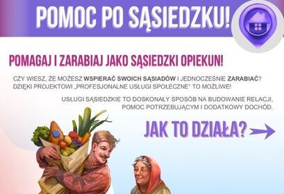 Spotkania dla mieszkańców "Pomoc po sąsiedzku"