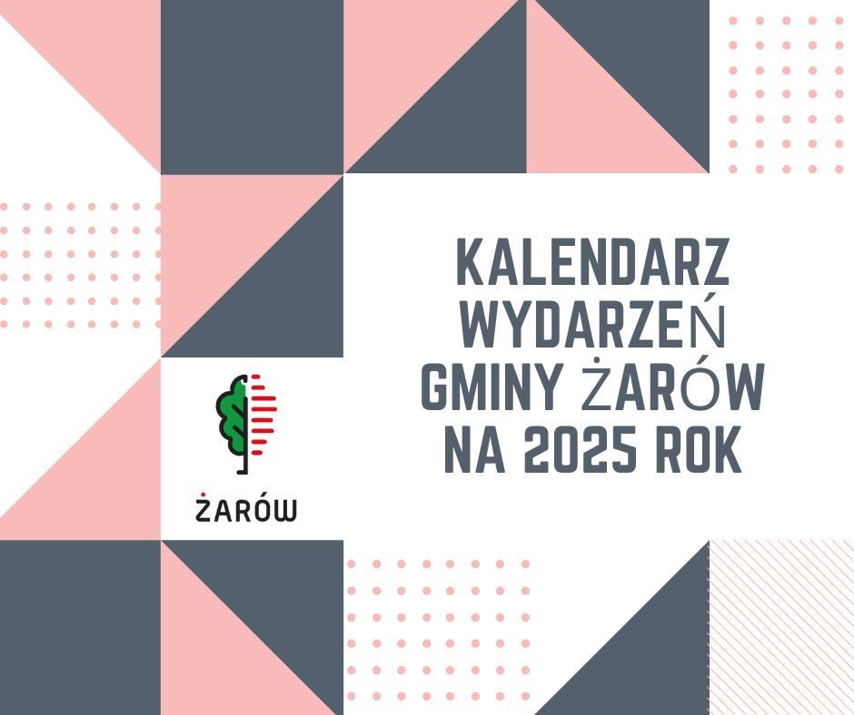 Kalendarz wydarzeń w gminie Żarów na 2025 rok