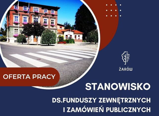 Konkurs na stanowisko ds. funduszy zewnętrznych i zamówień publicznych