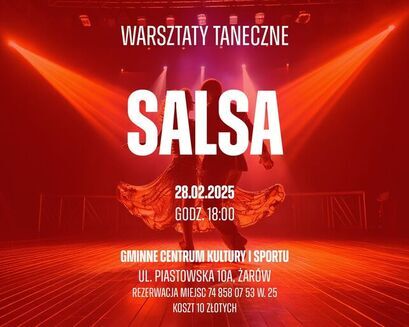 GCKiS zaprasza na warsztaty taneczne Salsa