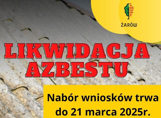 Trwa nabór wniosków na usuwanie wyrobów azbestowych