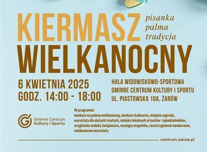 Kiermasz wielkanocny w GCKiS