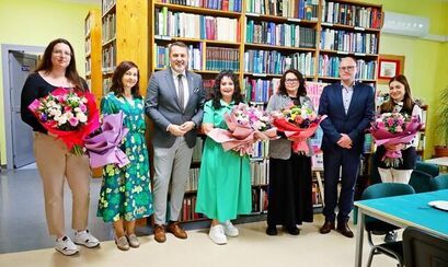 Podziękowania dla pracowników Biblioteki Publicznej w Żarowie