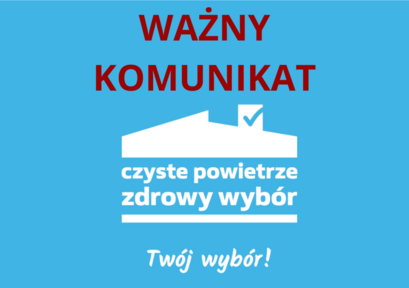 Tylko gminy i WFOŚiGW są operatorami programu Czyste Powietrze