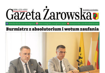 Nowy numer gazety Żarowskiej 13/2025