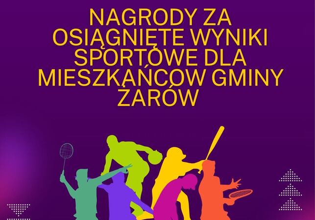 Nagrody za osiągnięte wyniki sportowe dla mieszkańców gminy Żarów