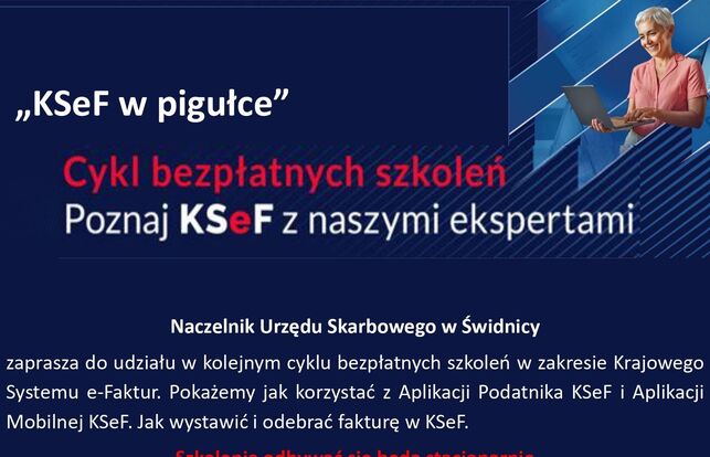 Cykl bezpłatnych szkoleń o KSeF