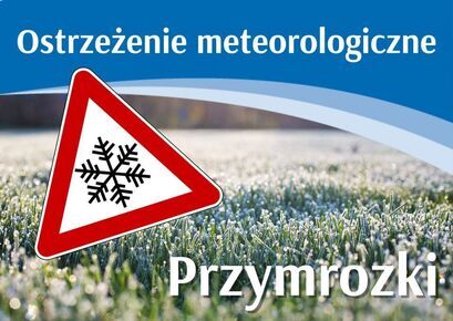 Ostrzeżenie meteorologiczne przed przymrozkami