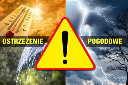 Ostrzeżenie meteorologiczne przed upałem i burzami