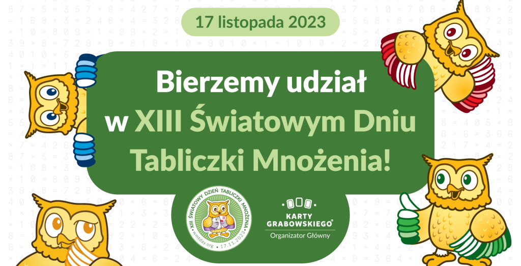 XIII ŚWIATOWY DZIEŃ TABLICZKI MNOŻENIA