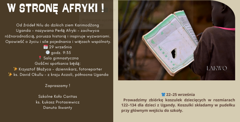 W STRONĘ AFRYKI!