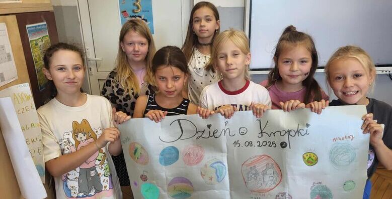 DZIEŃ KROPKI W KLASACH I-III
