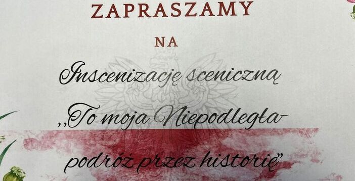ZAPRASZAMY NA INSCENIZACJĘ SCENICZNĄ
