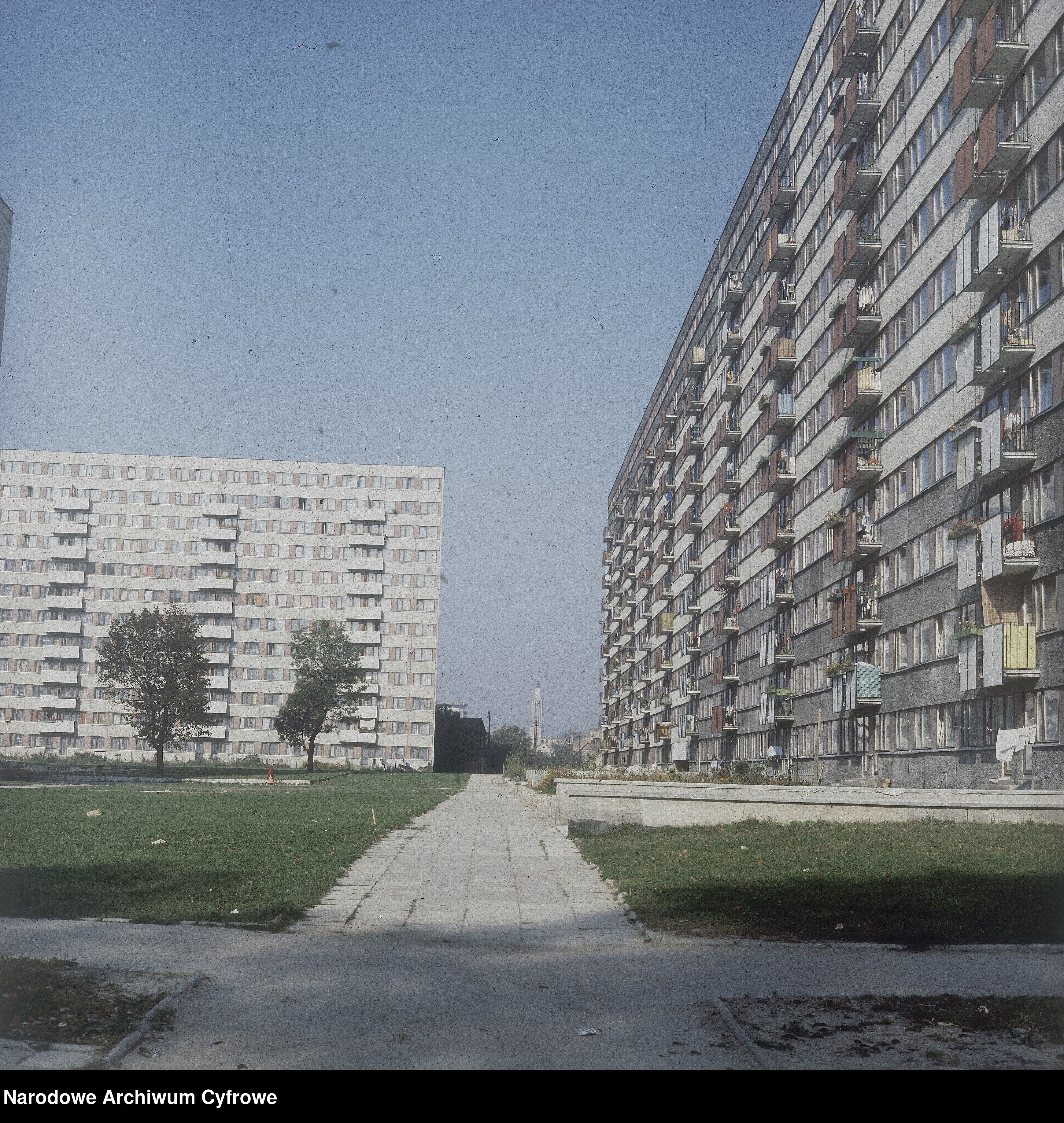 Typowe osiedle z czasów PRL-u