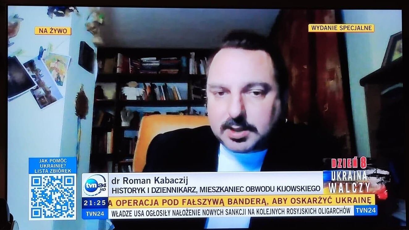 Roman Kabaczij jest dziennikarzem i tłumaczem. Żaden z jego znajomych z Rosji nie potępił tej wojny