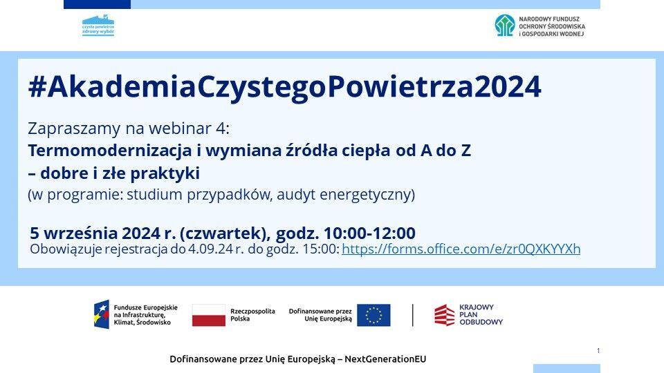 webinar czyste powietrze