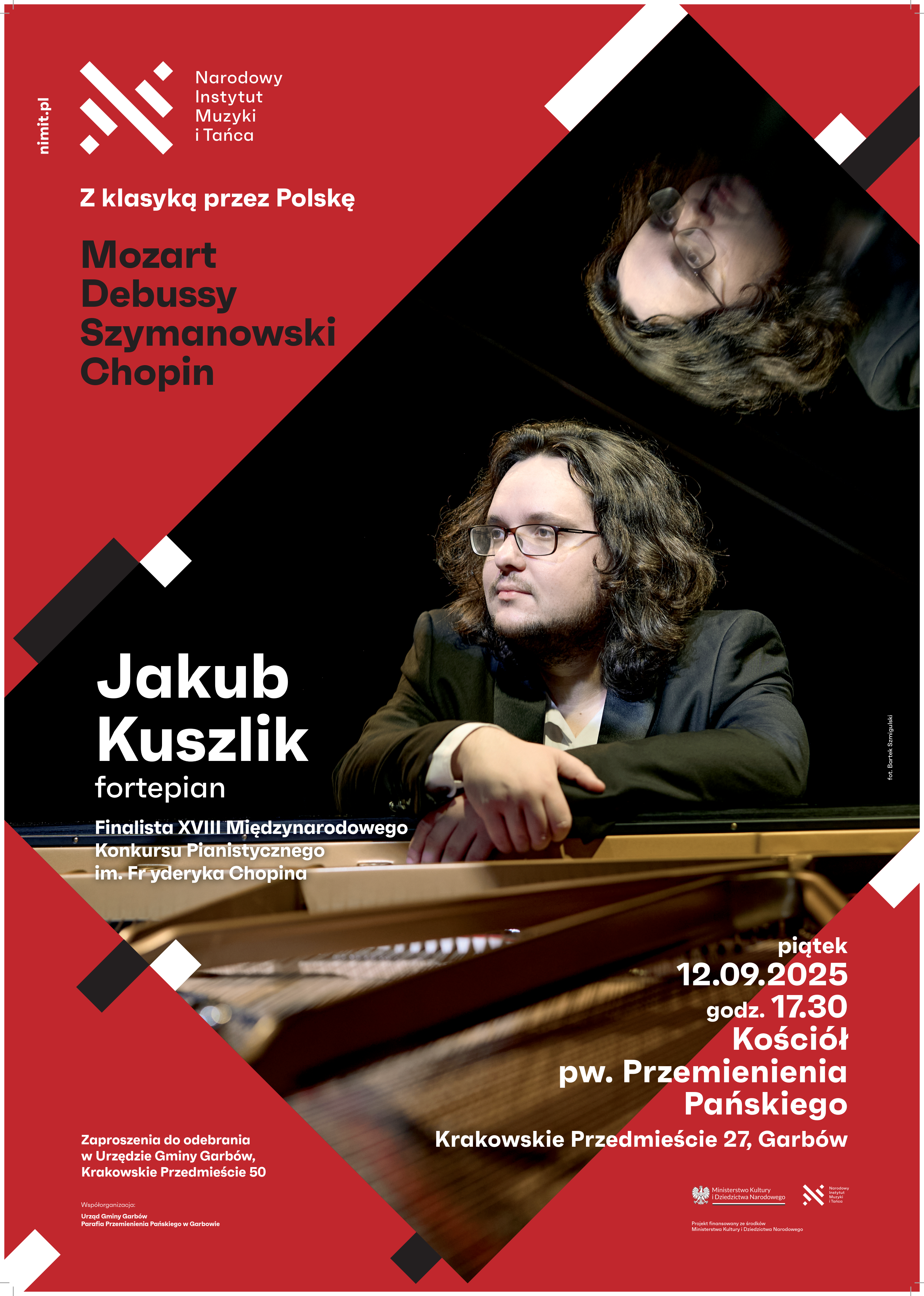 Plakat Koncert fotepianowy 