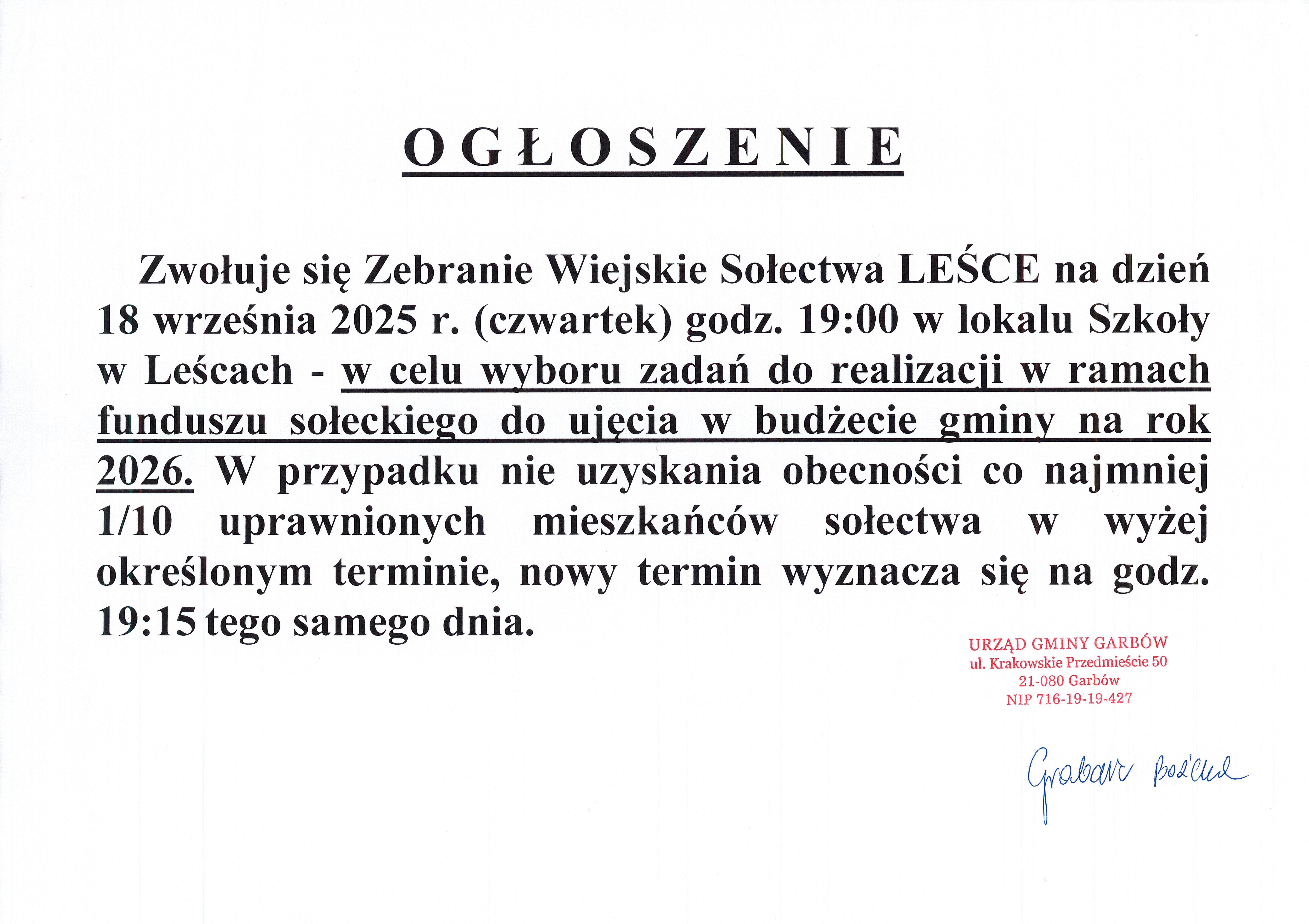 leśce