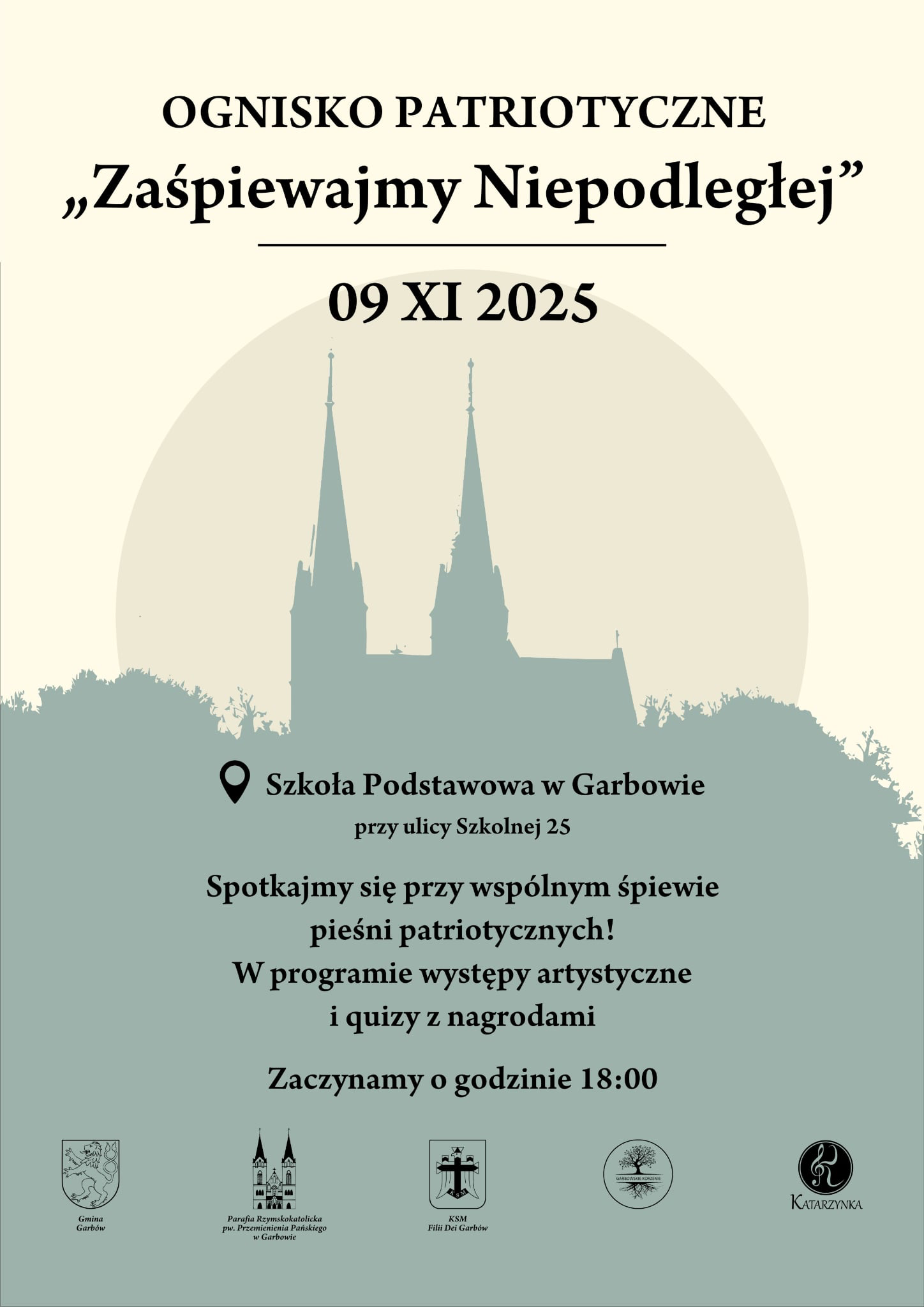 Plakat Ognisko Patriotyczne 2025