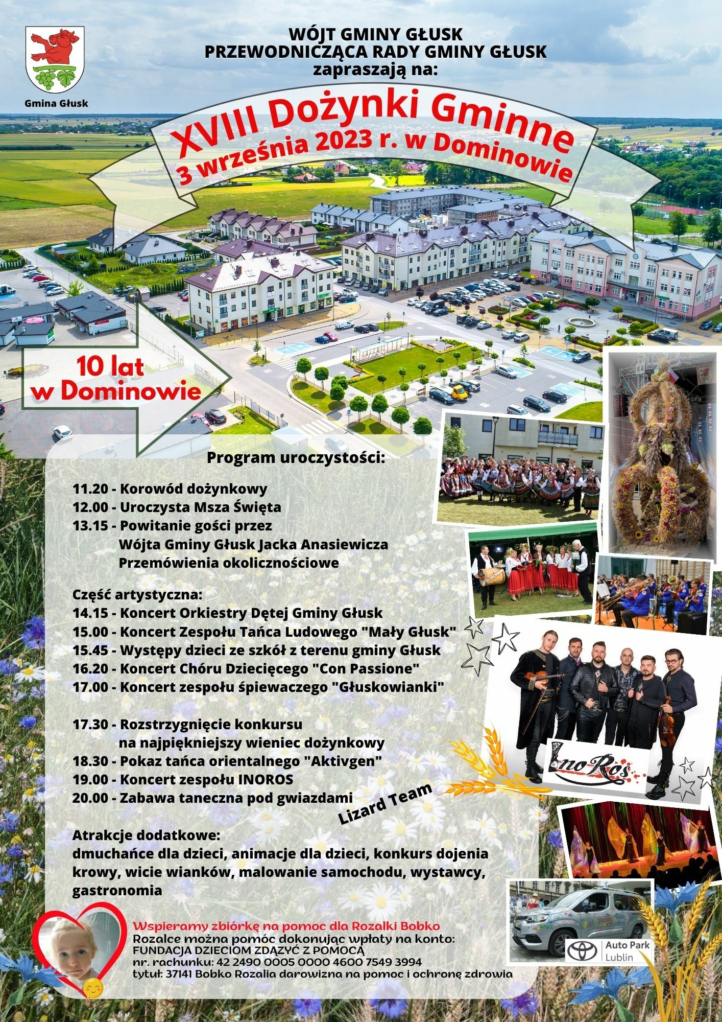 Plakat dożynkowy