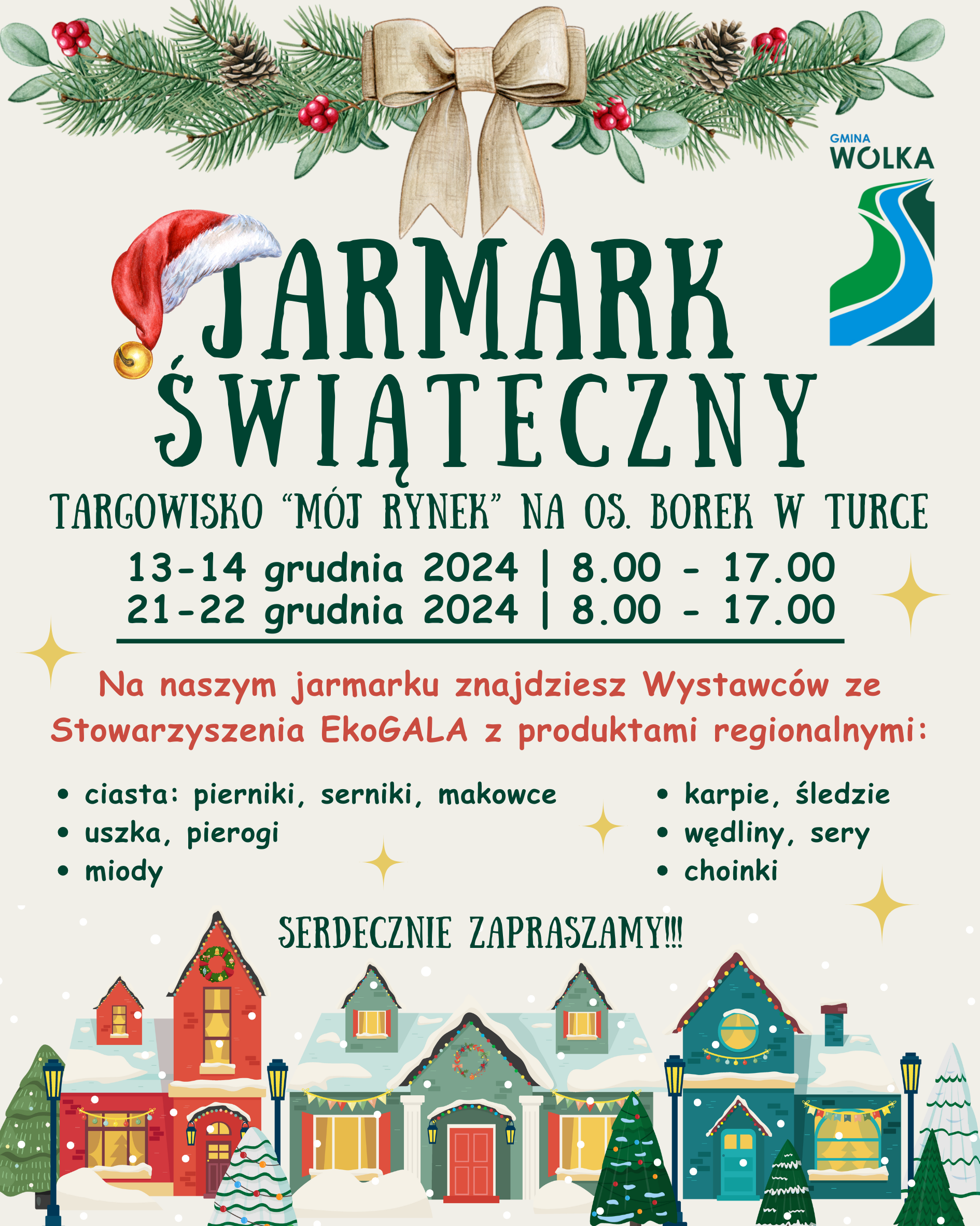 Plakat Jarmark świątęczny