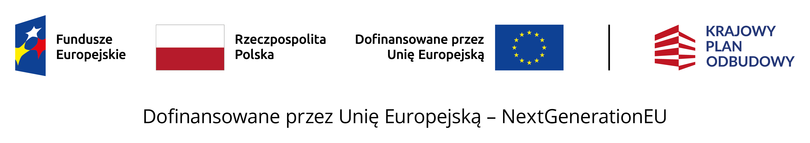 Fotografia zawiera loga funduszu europejskich i krajowego planu odbudowy