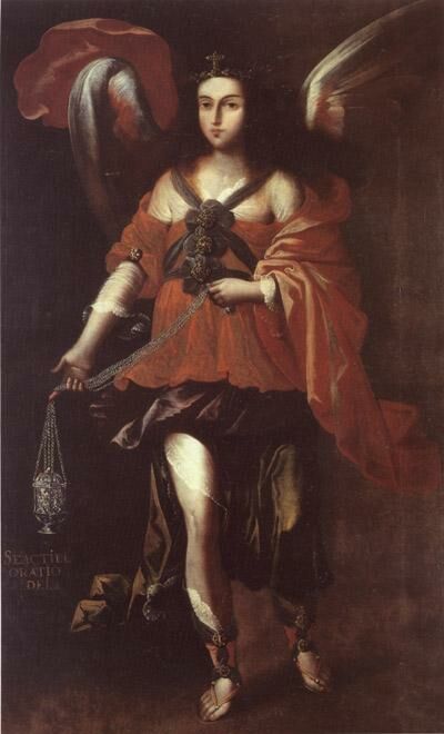 Na obrazie anonimowego malarza, około 1650/ wikipedia domena publiczna.