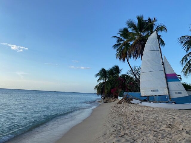 Plaża na Barbadosie.