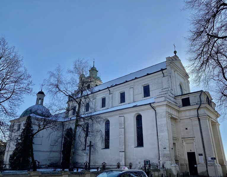 Kościół przy ul. Bernardyńskiej w Lubinie.